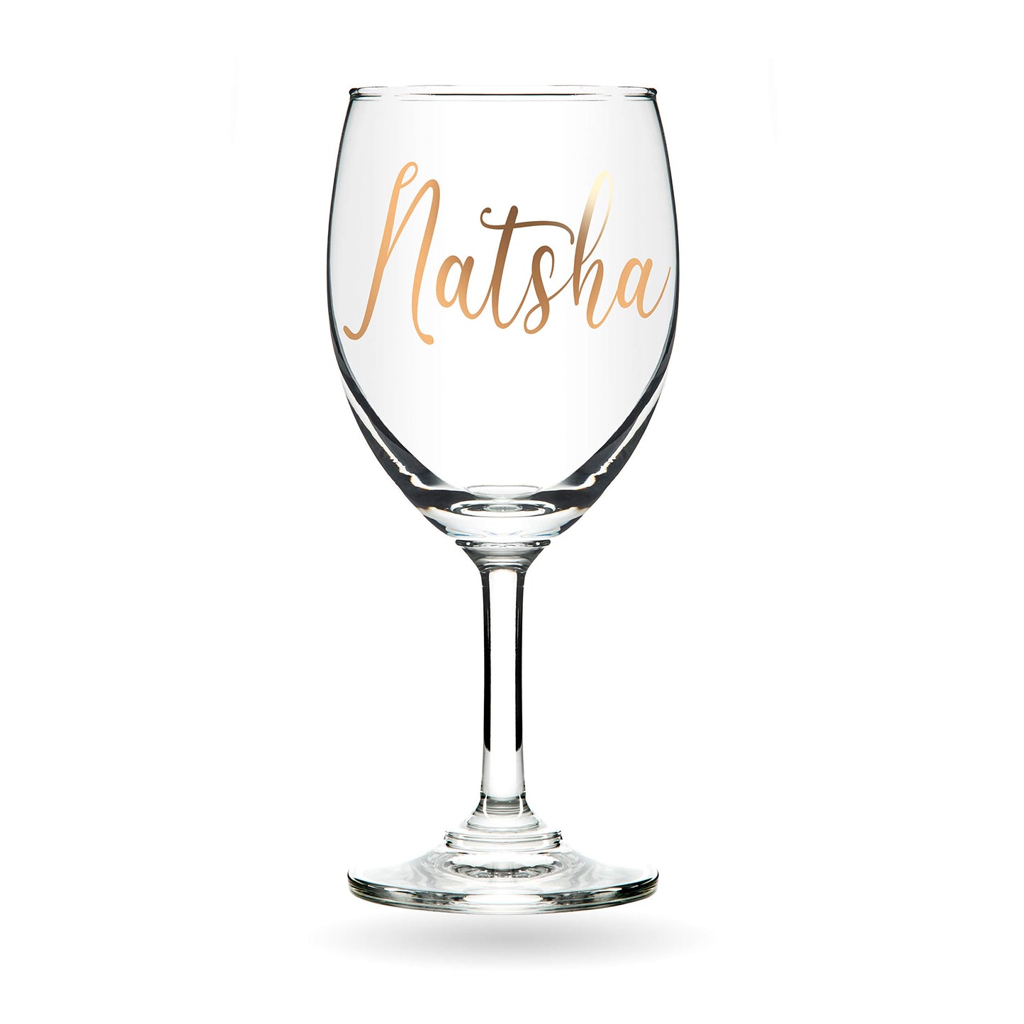 Customized Name Wine Glass Design 1