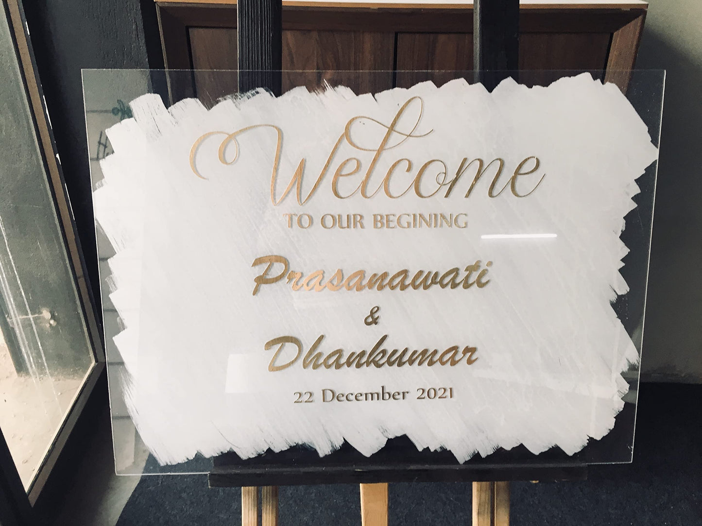 Personalized Welcome Acrylic Board 3
