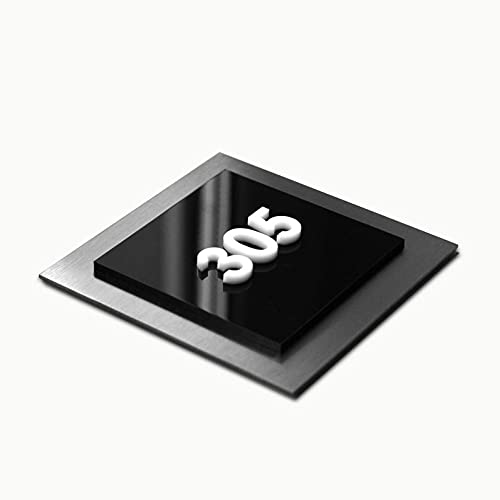Stainless Steel Name Plate Design 1