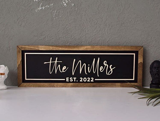 Wooden Name Plate Design 22