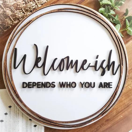 Wooden Name Plate Design 8