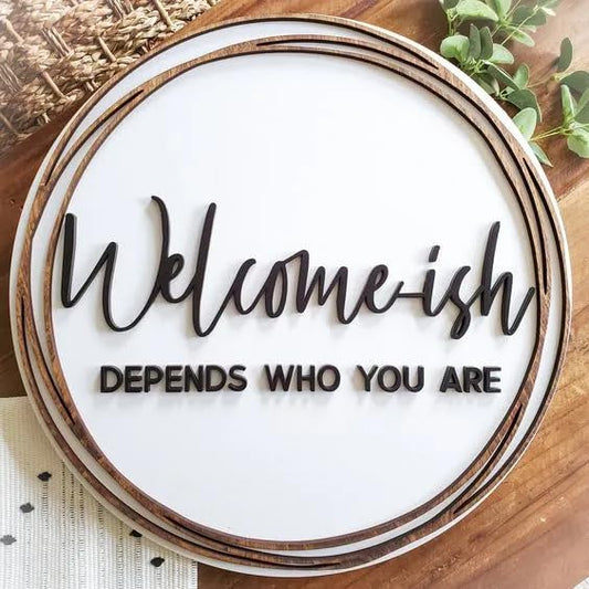 Wooden Name Plate Design 8