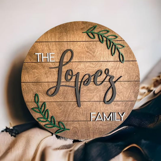 Wooden Name Plate Design 20
