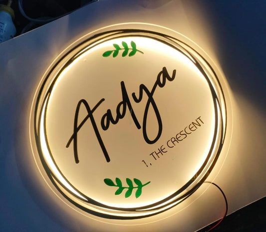 Acrylic Name Plate Design 22