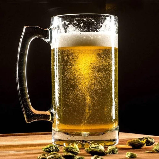 Glass Beer Mugs, Pack of 1 500 ml