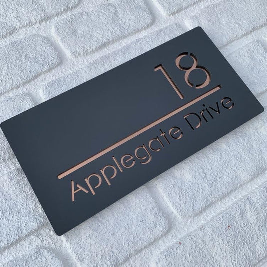 Acrylic Name Plate Design 86